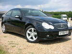 SOLD. 06/06 Mercedes C180 Kompressor Coupe A/c, 101000 miles only.